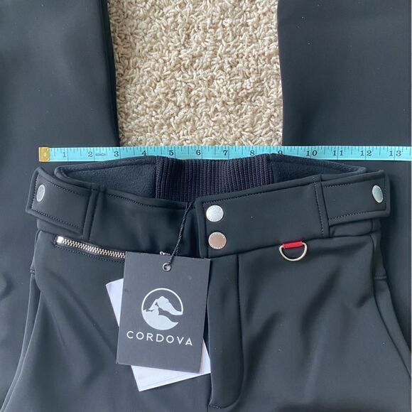 Cordova Val D’Isere soft-shell ski pants Black Waterproof Skinny Pants XS - Picture 5 of 9